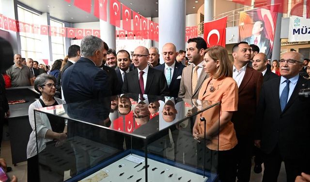 Kazı buluntuları sergilendi