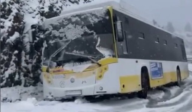 Mersin'de mayıs ayında kar yağdı (2)