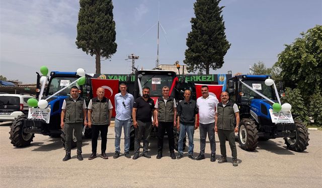Orman köylüsüne traktör desteği