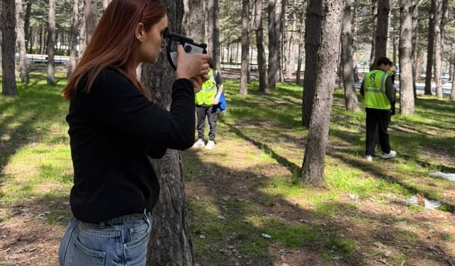 Orman mühendisi adaylarına uygulamalı eğitim