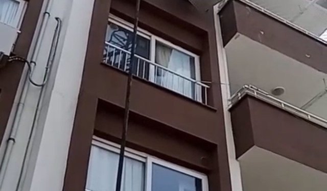 Osmaniye'de ev yangını