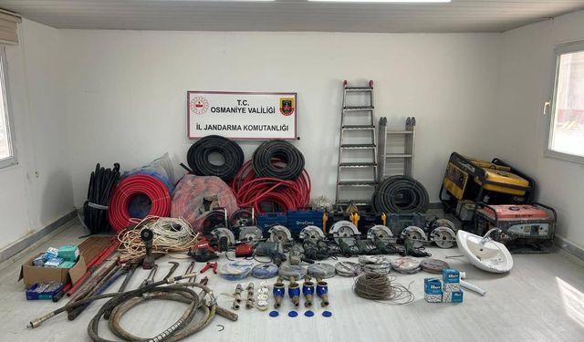 Osmaniye'de jandarma son bir haftada 76 şüpheliyi yakaladı