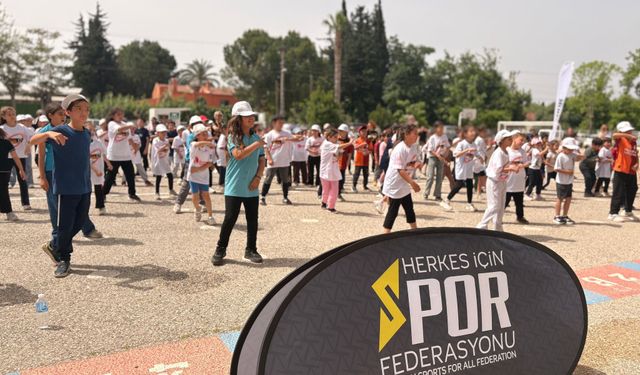 Piri Reis İlkokulu'nda 'Dünya Sağlık İçin Hareket Et Günü' etkinliği