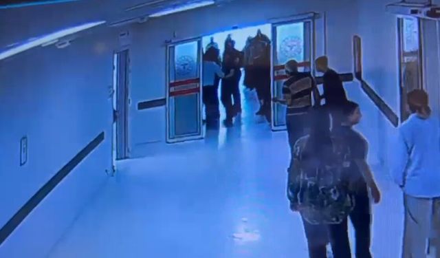 Radyasyon odasına zorla giren hasta yakını, doktora saldırdı