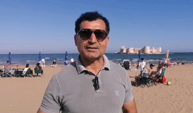 Tarihi Kızkalesi'nde 'yaz' havası; tatilci yoğunluğu yaşandı