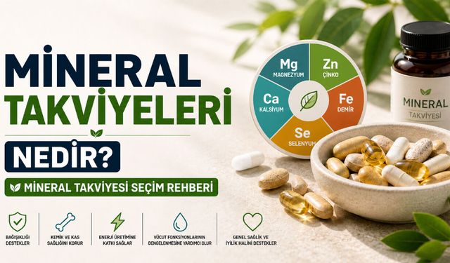 Mineral Takviyeleri Nedir? Mineral Takviyesi Seçim Rehberi