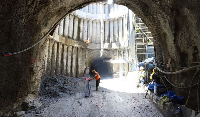 Atık su tüneli projesinde kritik eşik aşıldı