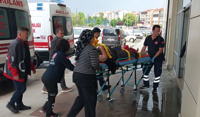 Burdur'da kaza: 2 yaralı
