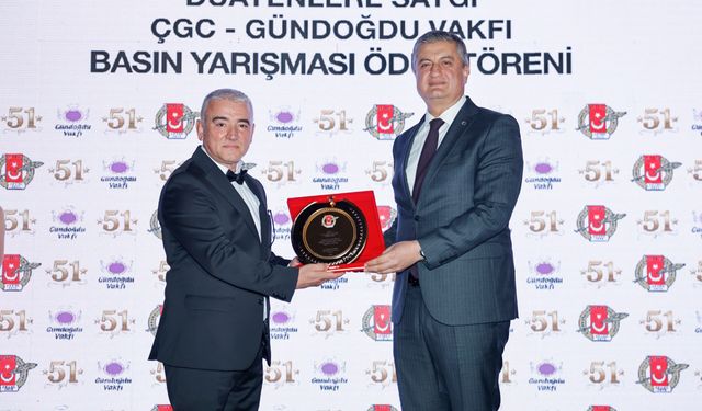 ÇGC'nin 51'inci yıl kutlamasında ödüller sahiplerini buldu