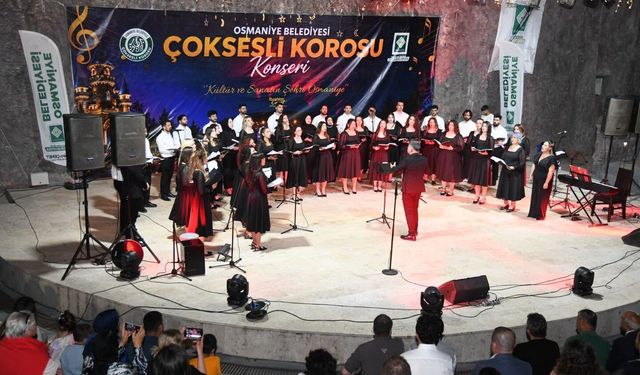 Çok sesli korodan sezon finali konseri