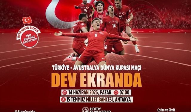 HBB, milli maçı dev ekranda yayınlayacak