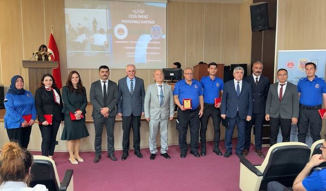 İskenderun'da Ceza İnfaz Personel Günü kutlandı