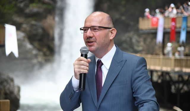 Karaçay Saklı Şelalesi'nde Çevre Haftası etkinliği