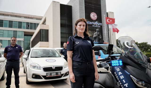 Konyaaltı zabıtası YKS için görev başında