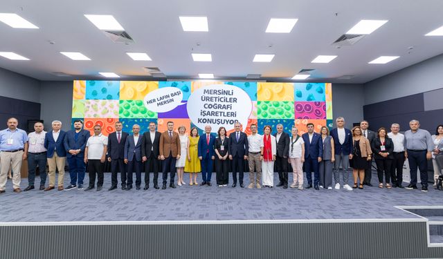 Mersin'de üreticiler coğrafi işaretleri konuştu
