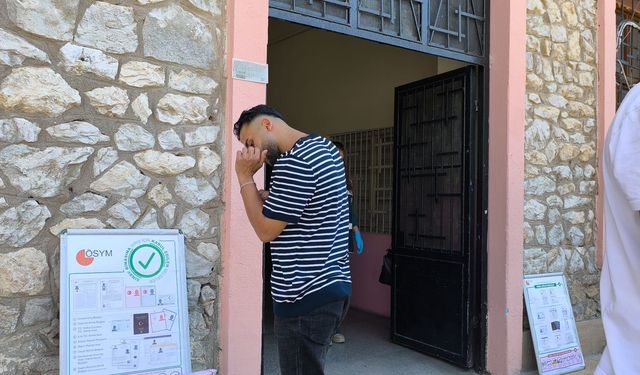 Mersin'de YKS heyecanı başladı