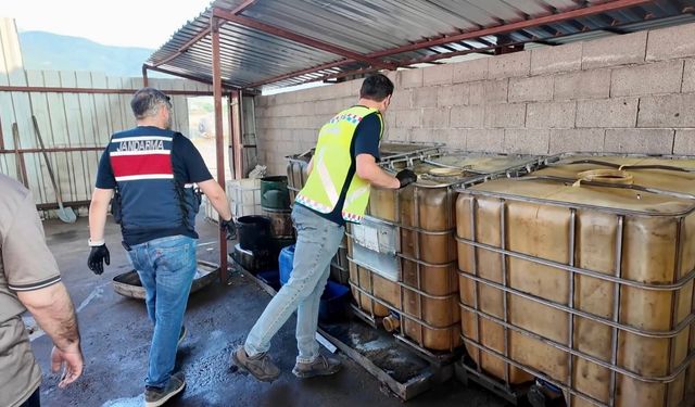 Osmaniye'de kaçak akaryakıt operasyonu
