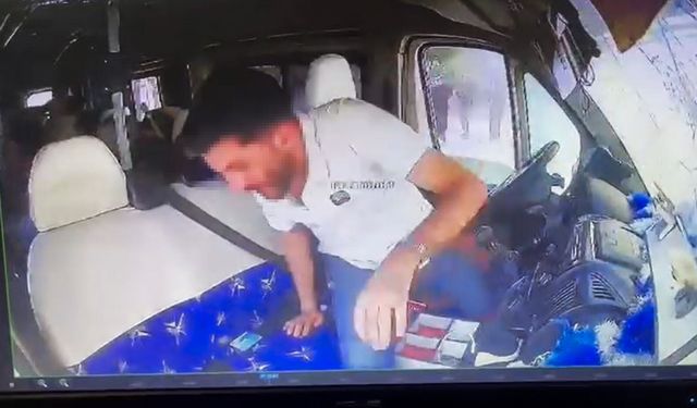 Şoförü uyuyan dolmuş, polis okulunun duvarına çarptı: 7 yaralı
