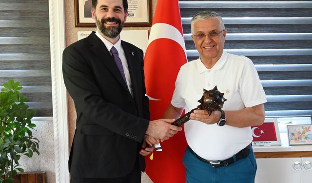 Ukrayna Başkonsolosu'ndan Başkan Topaloğlu'na ziyaret