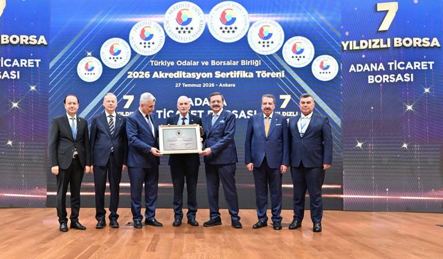 Adana Ticaret Borsası'na 7 yıldız