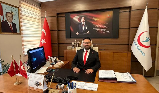 Başhekim Özay göreve başladı