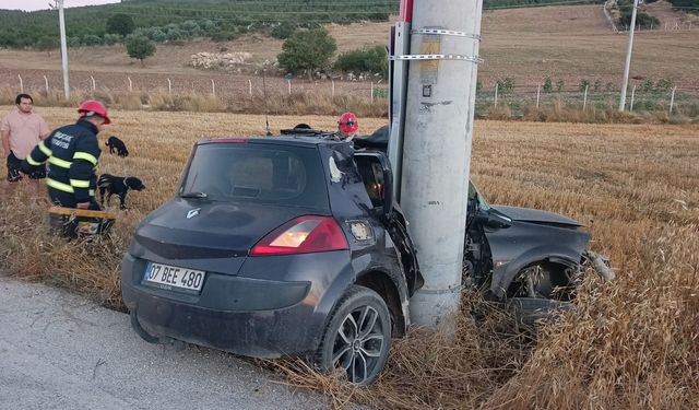 Bucak'ta kaza: 1 yaralı