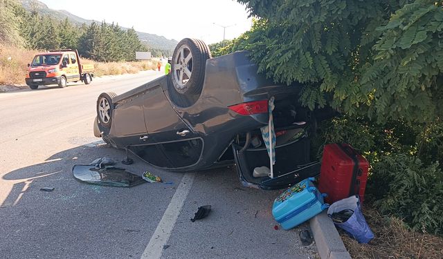 Burdur'da kaza: 2 yaralı