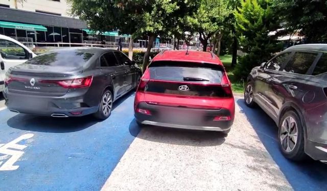 Hatalı park yapan 184 araca ceza kesildi