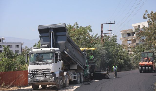 HBB, Defne'de yol çalışmalarına devam ediyor