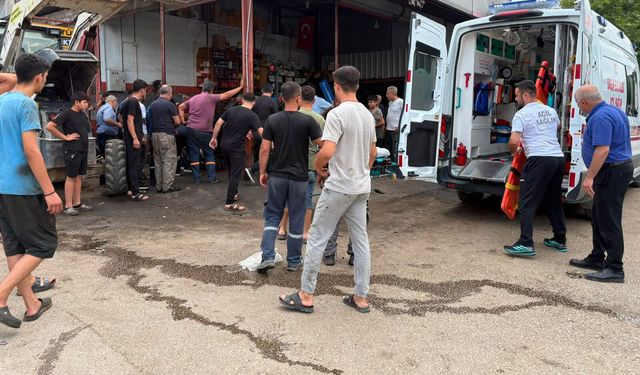 İş yerindeki kazada 16 yaşındaki Mehmet, hayatını kaybetti