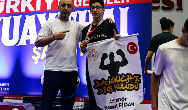Judocu dedesinden esinlenip muaythai sporuna başlayan Hasan'ın hedefi dünya şampiyonluğu