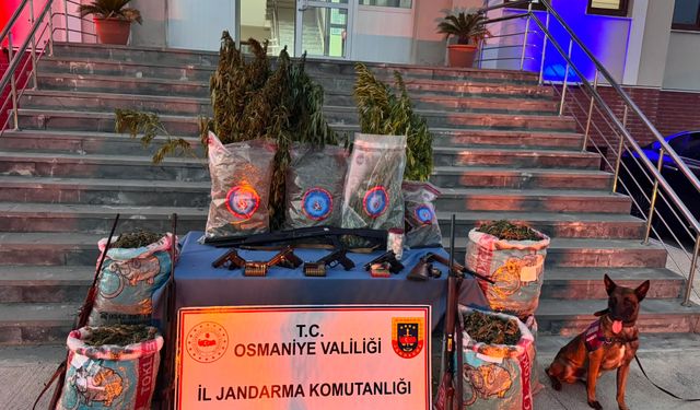 Kadirli'de uyuşturucu operasyonu: 4 gözaltı