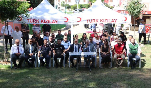 Kızılay'dan 'Mahallenin Gücü İyilikle Büyür' kan bağışı kampanyası