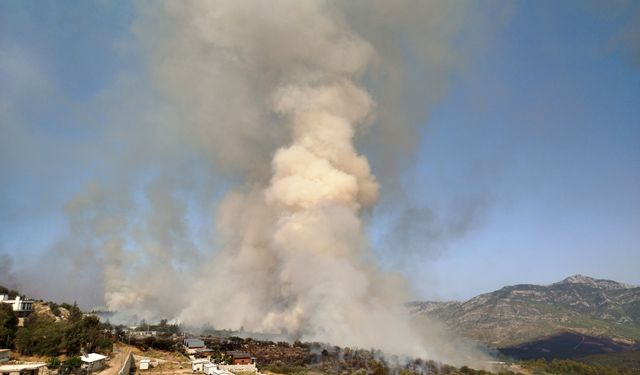 Kumluca'da orman yangını / Ek fotoğraf