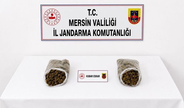 Mersin'de uyuşturucu operasyonunda 2 tutuklama
