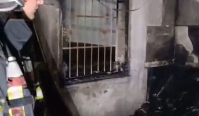 Osmaniye'de yayla evi yandı