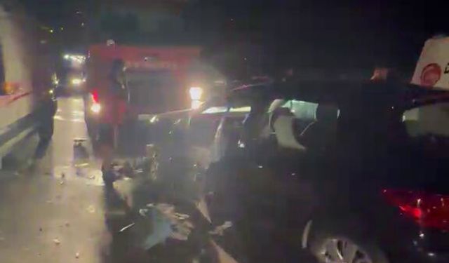 Osmaniye'de zincirleme kaza: 5 yaralı