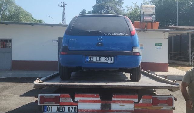 Otomobili dans ederek kullanan sürücüye 103 bin lira ceza