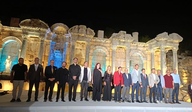 Sagalassos'ta İdil Biret'e Saygı Gala Konseri