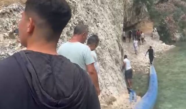Serinlemek için girdiği ırmakta boğuldu
