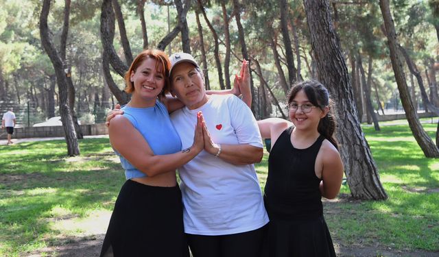 Vertigo hastalığını yoga yaparak dengeledi