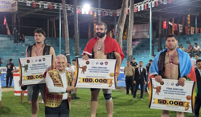 Aba güreşleri Türk dünyasını Hatay'da buluşturdu
