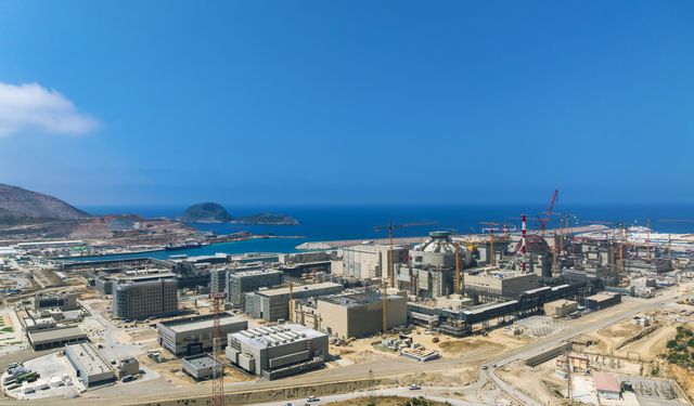 Akkuyu NGS 1'inci güç ünitesinin türbin tesisinde deneme amaçlı vakum oluşturuldu