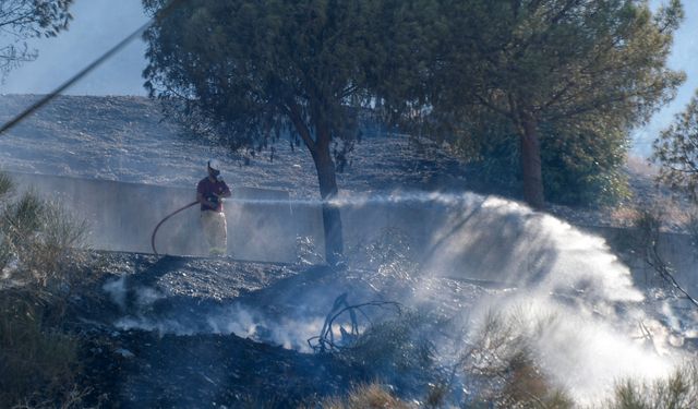 Antalya'nın 2 ilçesinde orman yangını/Ek fotoğraflar