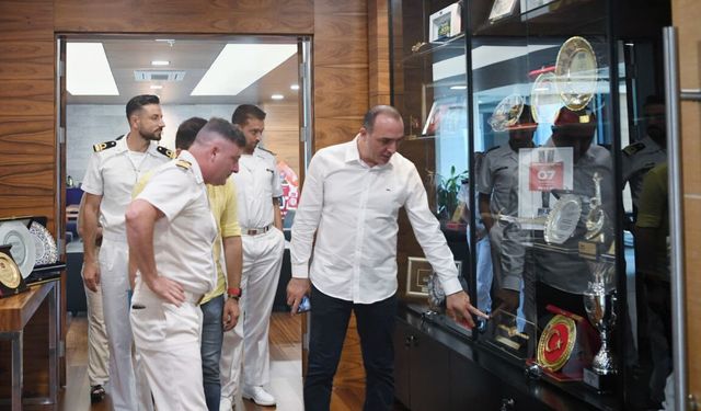 Başkan Kotan, İtalyan heyetini ağırladı