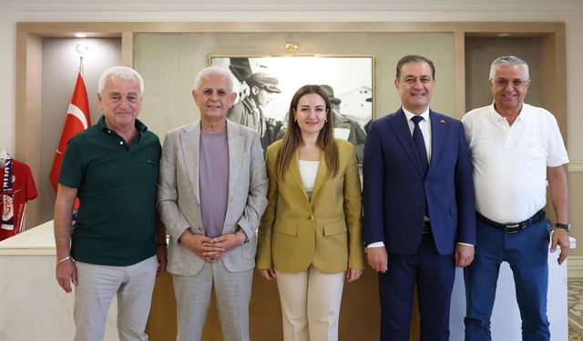 Başkan Topaloğlu'ndan Başkan Vekili Özdemir'e ziyaret