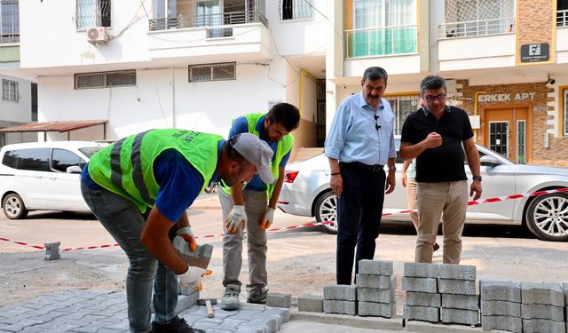 Başkan Yıldız, sahadaki çalışmaları yerinde inceledi