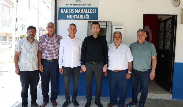 Beşikçi, mahalle ziyaretlerini sürdürüyor
