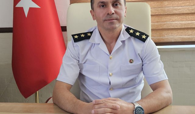 Bucak Jandarma Komutanı Yüzbaşı Alp görevine başladı
