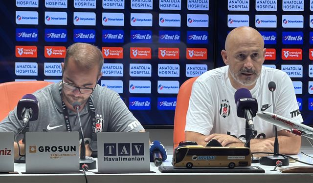 Corendon Alanyaspor - Beşiktaş maçının ardından